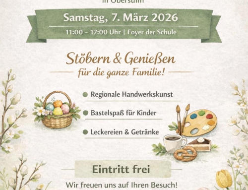 Der Förderverein organisiert einen bunten Ostermarkt am PDG