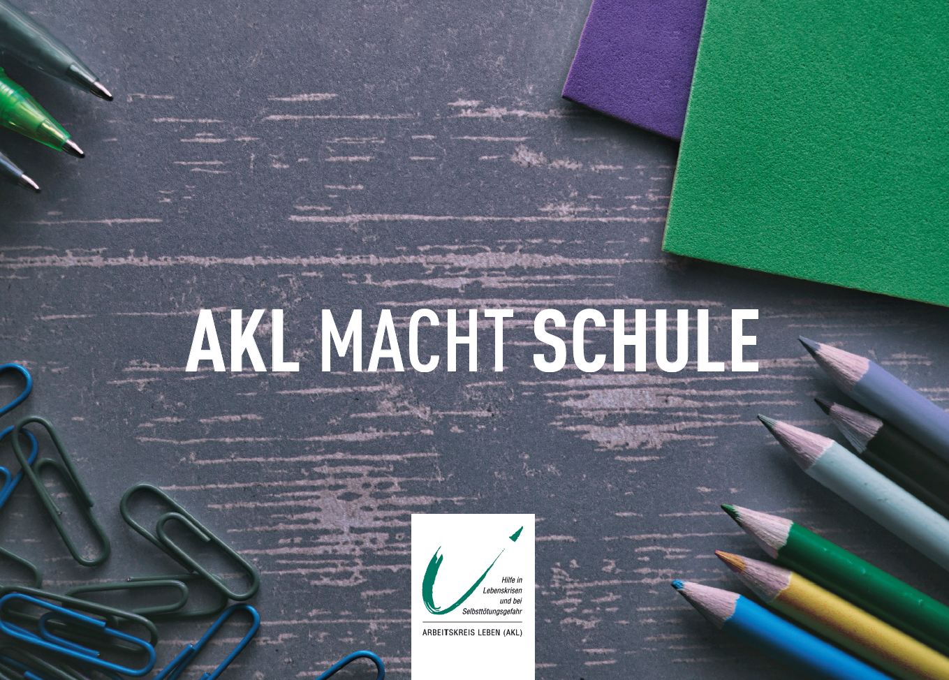 Arbeitskreis Leben Heilbronn AKL macht Schule Logo
