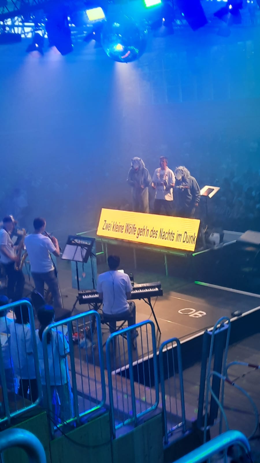 Liederfest Wölfe